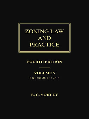 cover image of Zoning Law and Practice